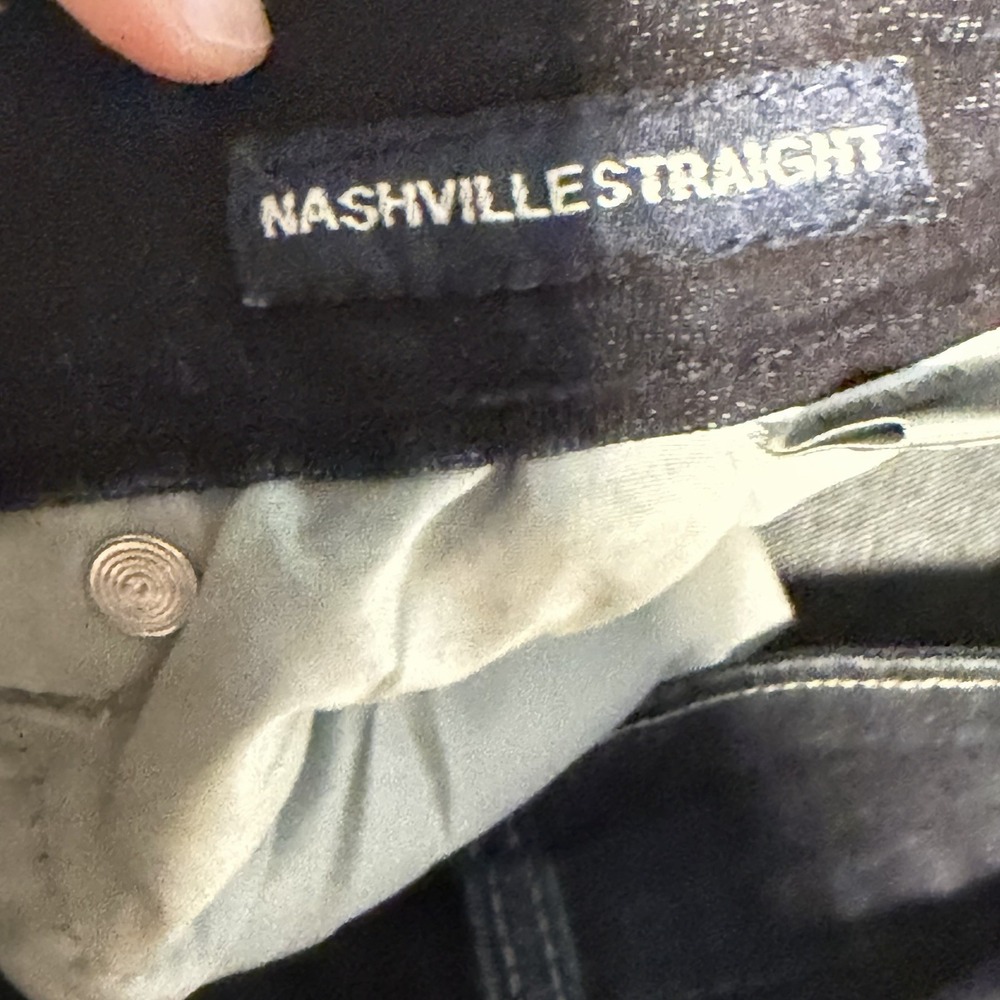 Flag & Anthem Nashville Straight Jeans Men's 34x32 Dark Wash - Picture 10 of 10